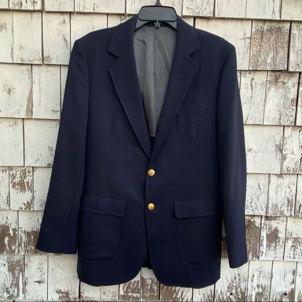 Bancroft Two Buttons Blue Men Suit